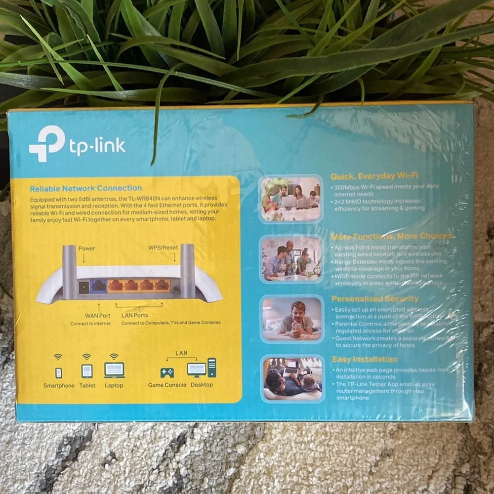 Tp-link 300m Wireless N Router